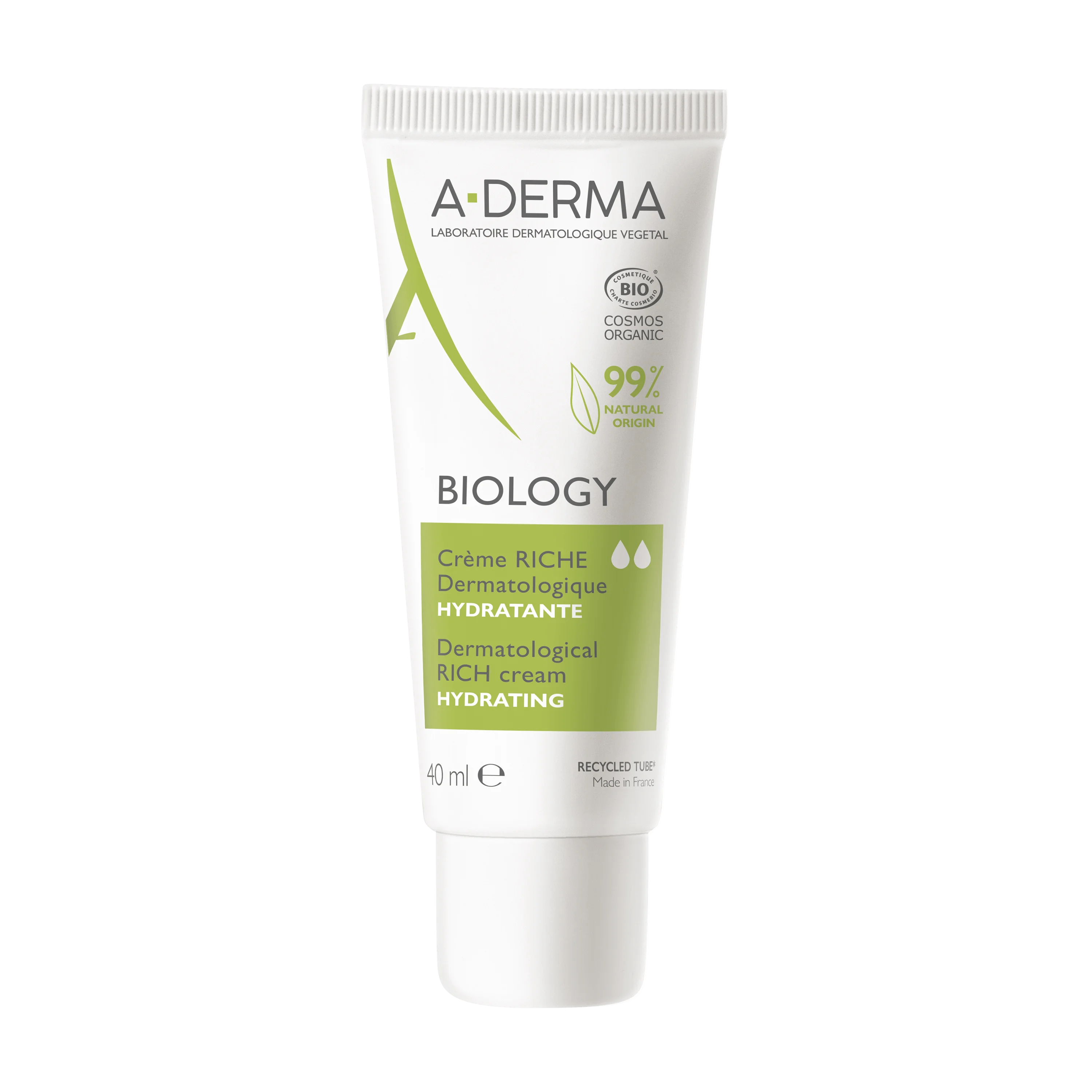 BIOLOGY Rich Dermatological Moisturizing A-DERMA Cream 40ml