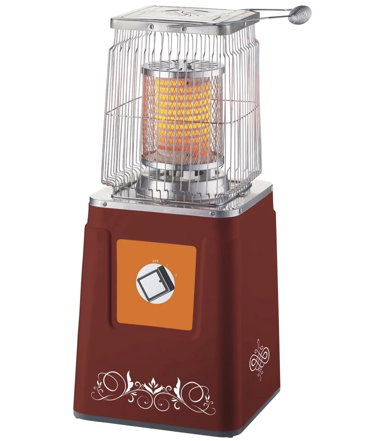 2022 Quadrate New  Design For 360 Degree All-Direction ceramic heater with 2000W For CE, CB