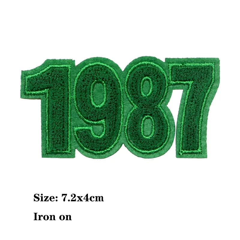 Bear Rugby Bow Tie Smile Heart-shaped Icon Toothbrush Embroidery Applique Patch For Clothing DIY Iron on Badges on the Backpack