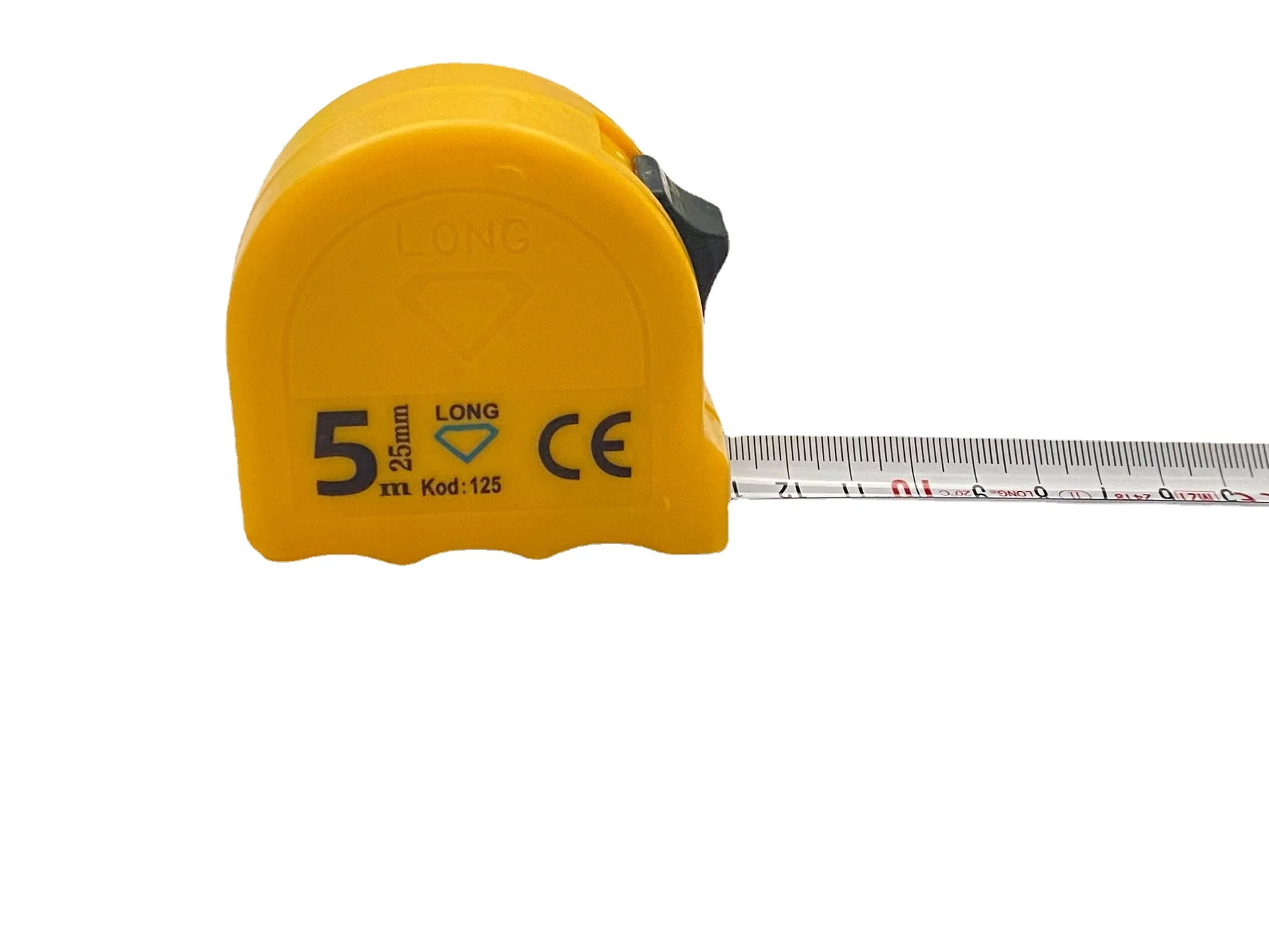 5mx25mm Measurement Tools Steel Tape Transparent Carbon Steel White Tape 3 in 1 Laser Rangefinder 5m Tape Measure Ruler Lcd 25mm