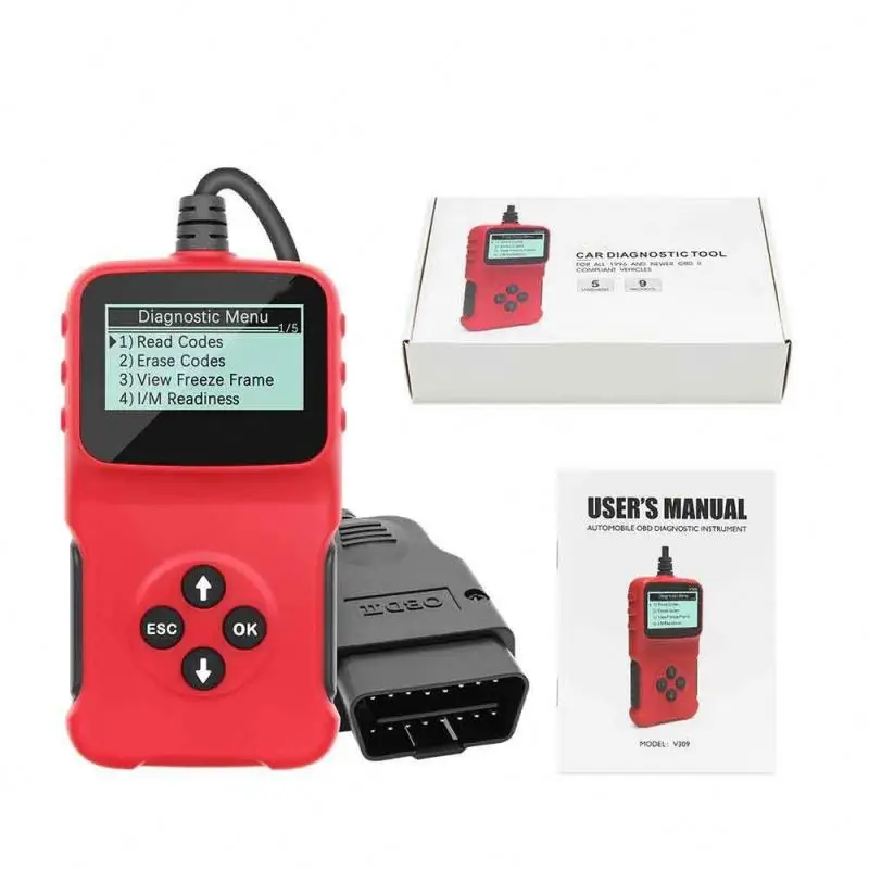 Top Sale Handled OBD2 Scanner Car Diagnostic Scanner Car Diagnostic Tool for 12V cars