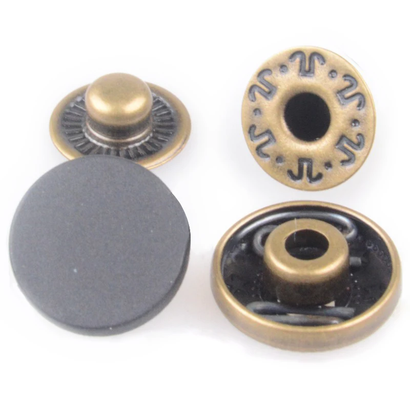 
Wholesale fashion garment metal accessories spring snap button fasteners 