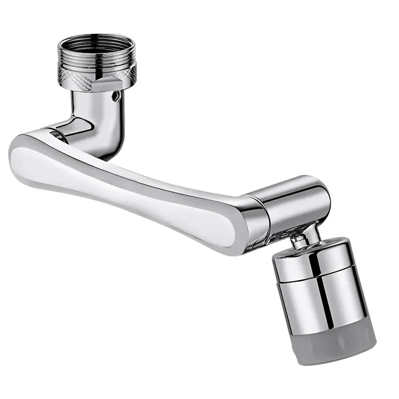 1080 Degree Large Angle Swivel Robot Arm Nozzle Faucet Adapter