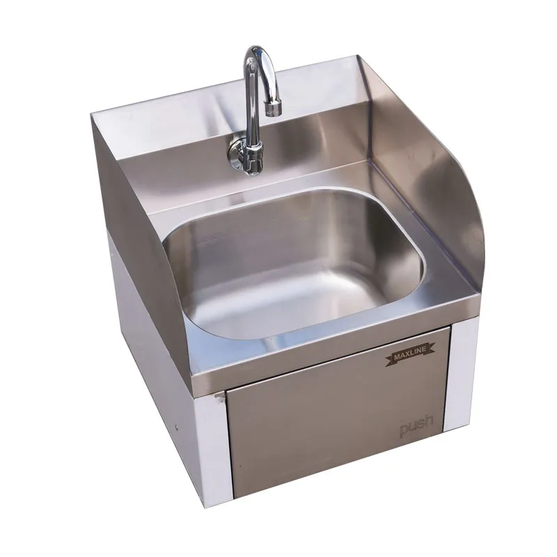 Stainless Steel Knee Operation Hospital Sink Custom Hand Wash Basin