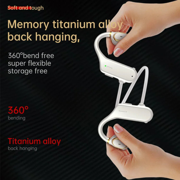 Advanced Customization Custom Logo Open Ear Headset Wireless Bluetooth Bone Conduction OEM Headphones ODM Private Label Earphone