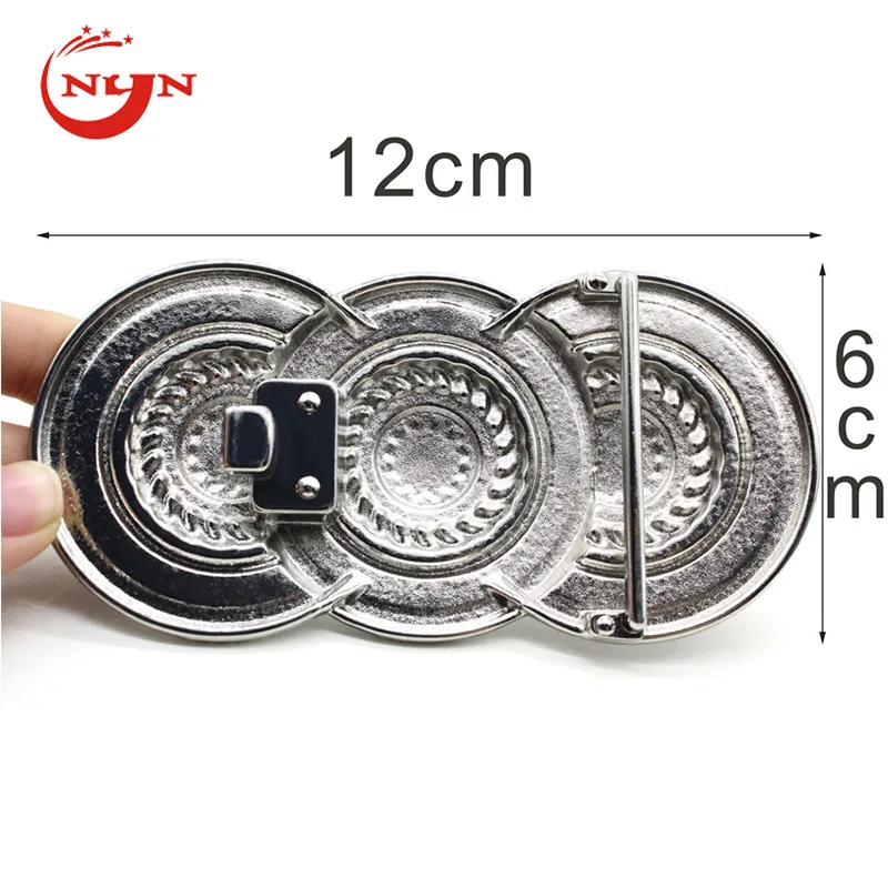 high quality  Spot ladies girdle enamel round buckle zinc alloy buckles From Macys