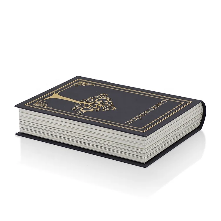 Custom Black Dummy Foldable Faux Libros Decorativos Fashion Book Decorative
