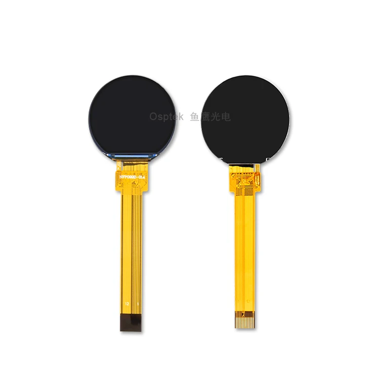 Lcd Tft Ips Round Display 0.99 inch 128*115 resolution round Tft Lcd With SPI Interface for smart watch