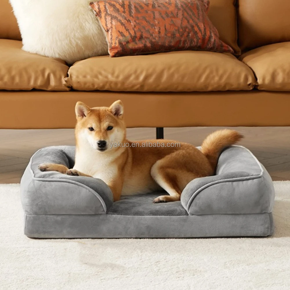 Дышащий и водонепроницаемый ортопедический диван-кровать для собак