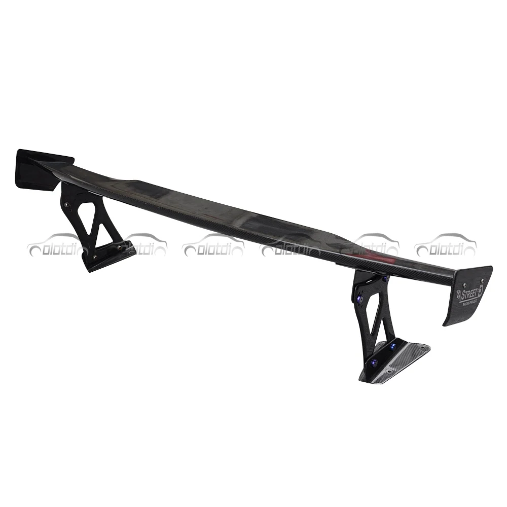 VRS Style Carbon Fiber Rear Trunk Wing Spoiler Boot Lip For Mitsubishi Evolution Lancer EVO10 EVO X Car Styling