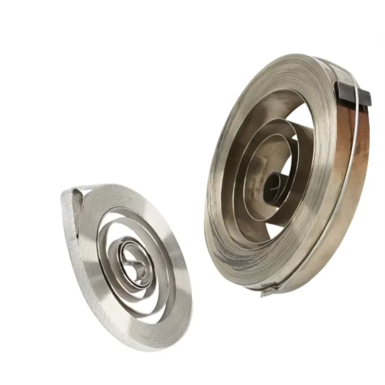 Customized High Torque Stainless Steel Flat Constant Force Ribbon Spring vortex spring coil spring