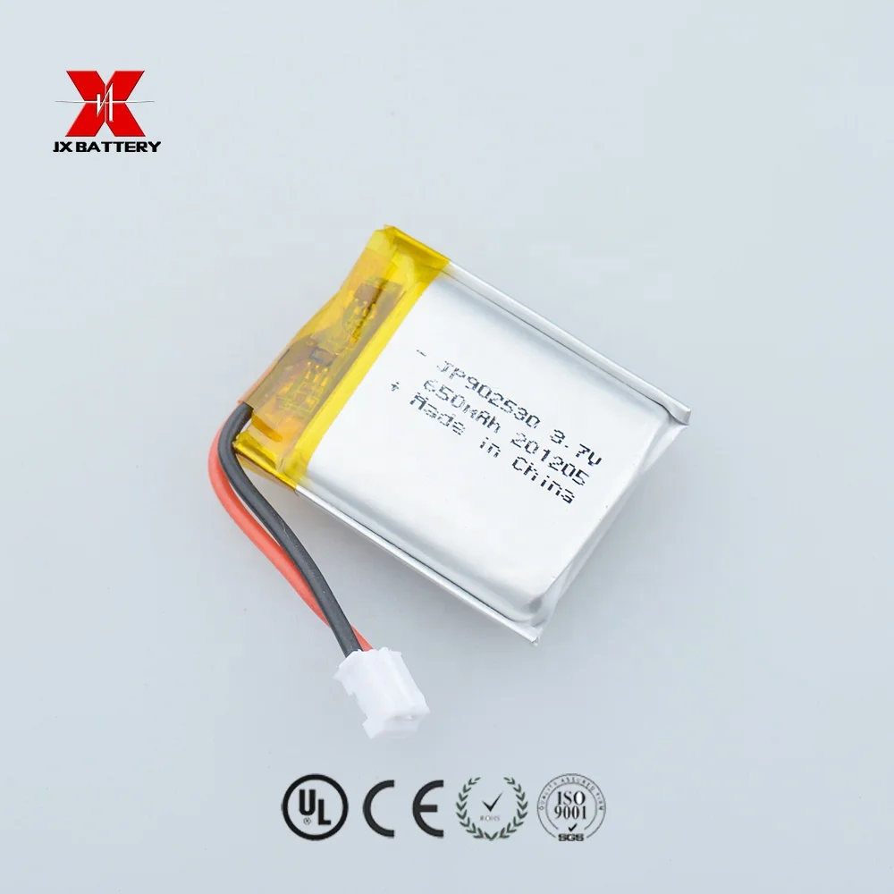 Перезаряжаемый литий-полимерный аккумулятор высокой емкости 902530 650 мАч для pos