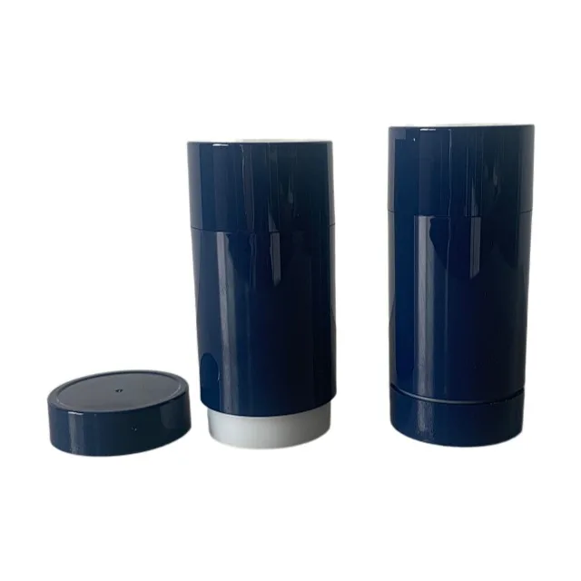 50g 75g white deo packaging for  foot repair roll on top filling/AS plastic packaging for pain relief balm