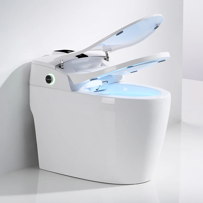 Intelligent Auto Flushing Smart Toilet Automatic Bidet Toilet European Modern Sanitaryware