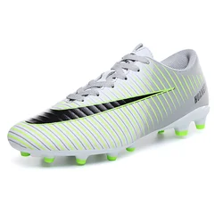 Indoor Student Training Shoes Non-slip Wear-resistant Football Boots Youth Low-cut Soccer Shoes Men OEM Accept Beautiful 1 Pair