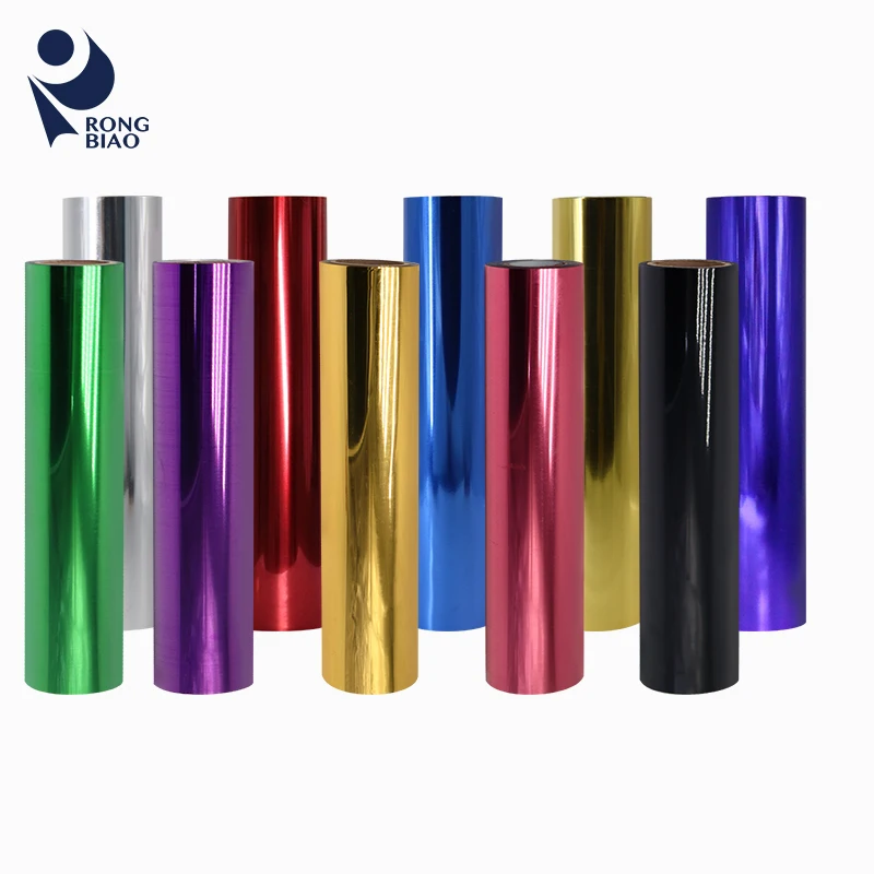 Gold/Silver Metallic Heat Transfer Vinyl/Metal Heat Transfer Film for Clothing