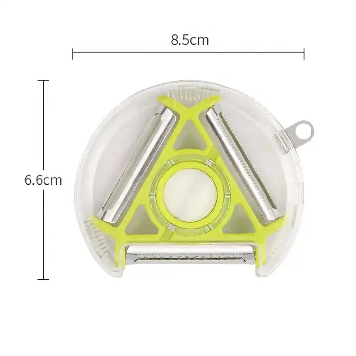 Kitchen 3 in 1 Multi-purpose Rotary Peeler Stainless Steel Potato Peeler Slicer Grater Fruit Peeler Vegetable Shredder