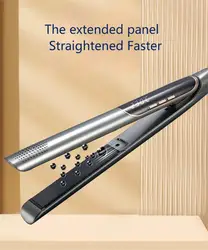 Выпрямитель отрицательных ионов, прямая пластина с контролем температуры, двойной Плойка для завивки с керамическим нагревателем MCH