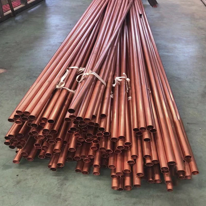 ASTM JIS C10100 C10200 C11000 150 мм бесшовная медная труба