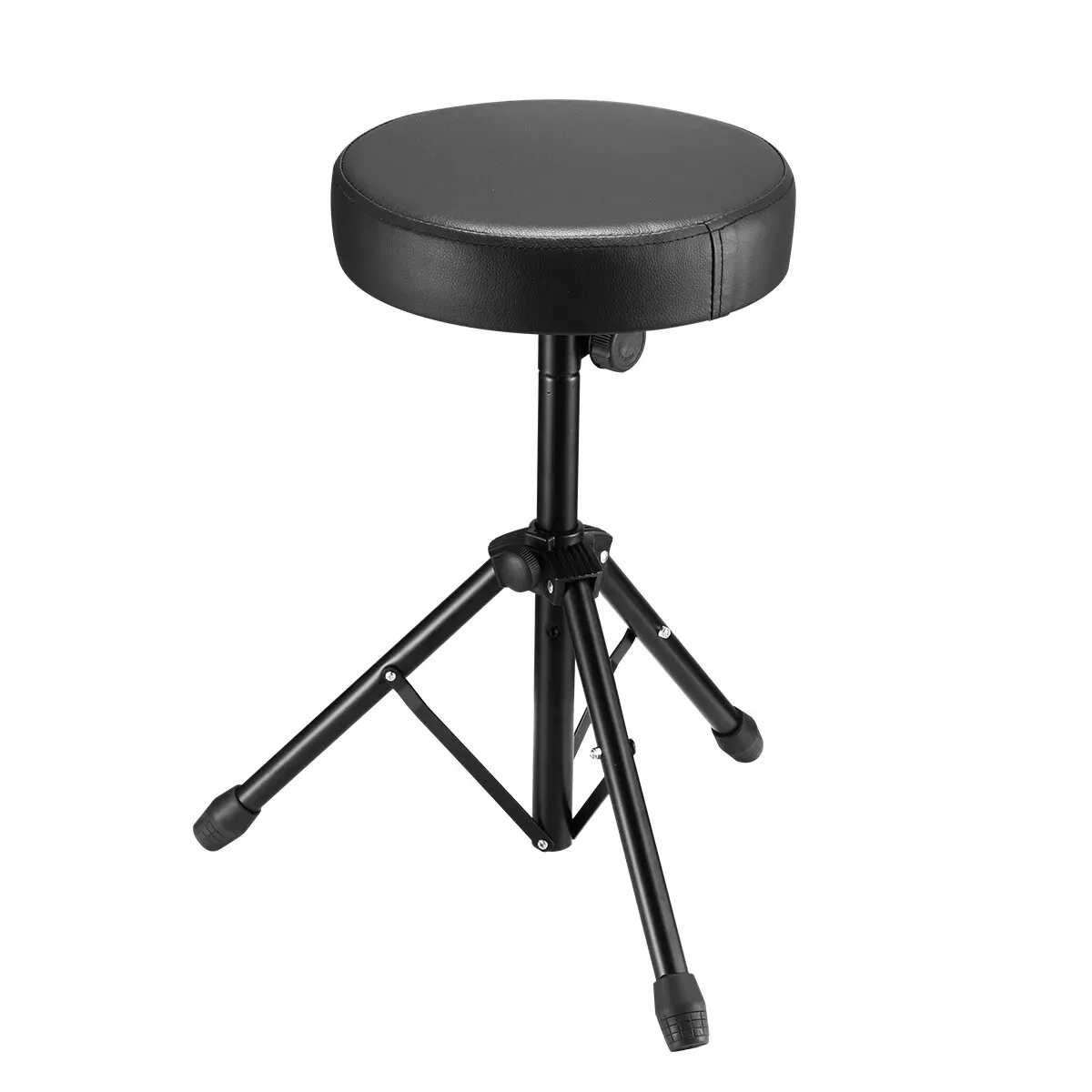 Seat Chair Folding Padded Rotatable for Kids Adults Drum Adjustable, Stable Tripod High Quality Stool Padded Drum Stools