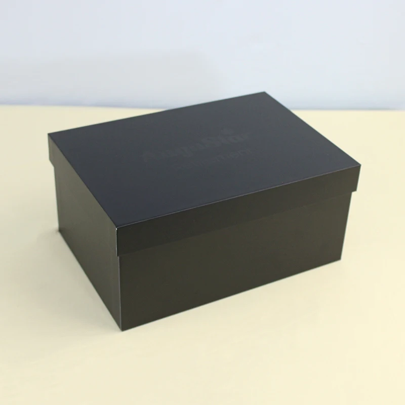 Luxury Design Lid And Base Cardboard  Box Glass Chocolate Box Packaging gift Boxes for Present Shoes