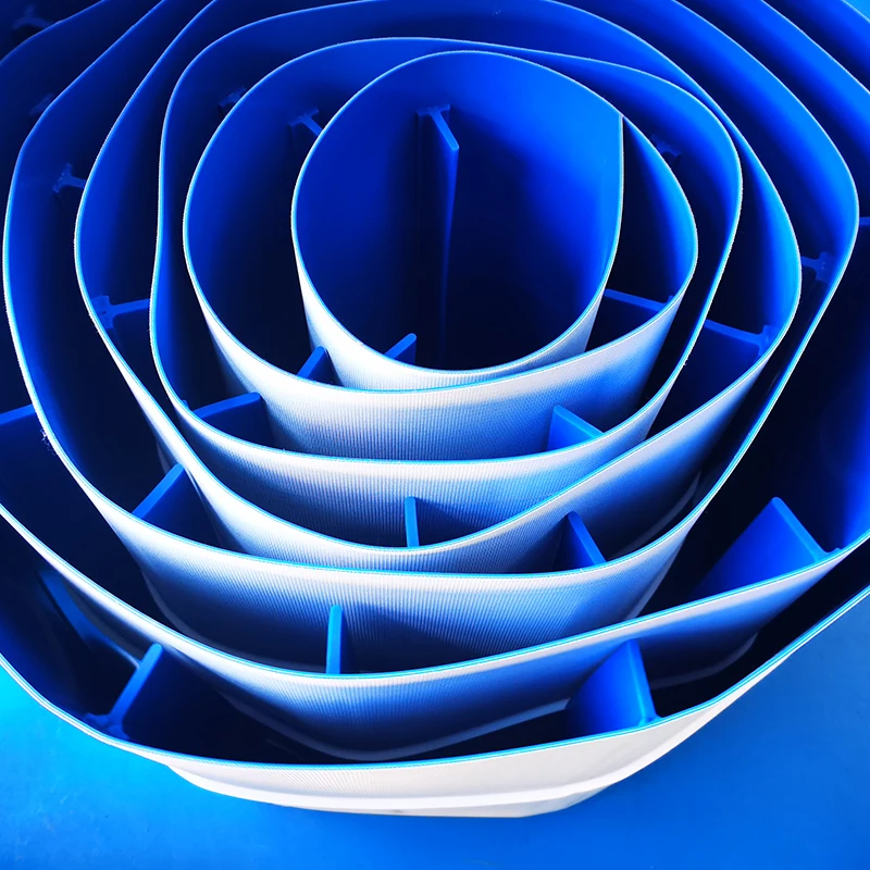 Manufacturers oil resistant wear-resistant food production line PU conveyor belt food machinery Food grade Pasta conveyor belt