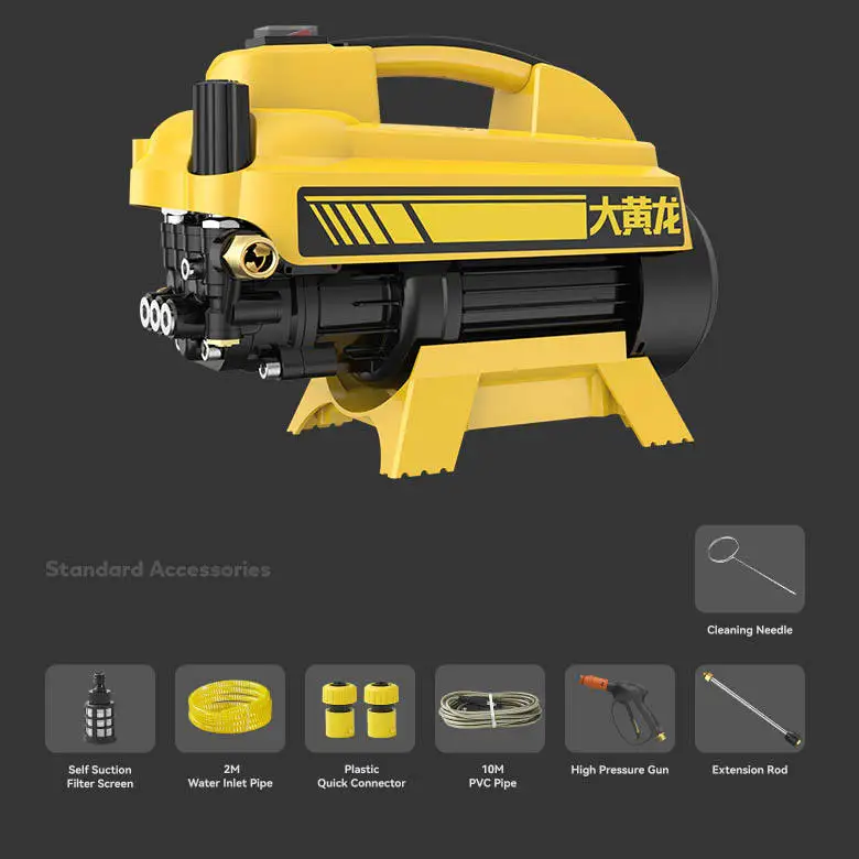 Factory Directly Sale Automatic Car Wash Cleaner Equipment 2000W 150Bar High Pressure Portable Car Washer