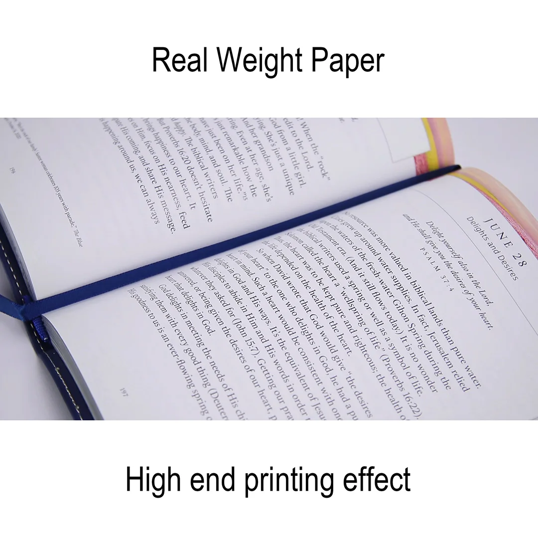 Manufacturers of Leather Book Covers PU Material Book Hard Cover Fabric Binding Texture Covering Leather Book Printing Service