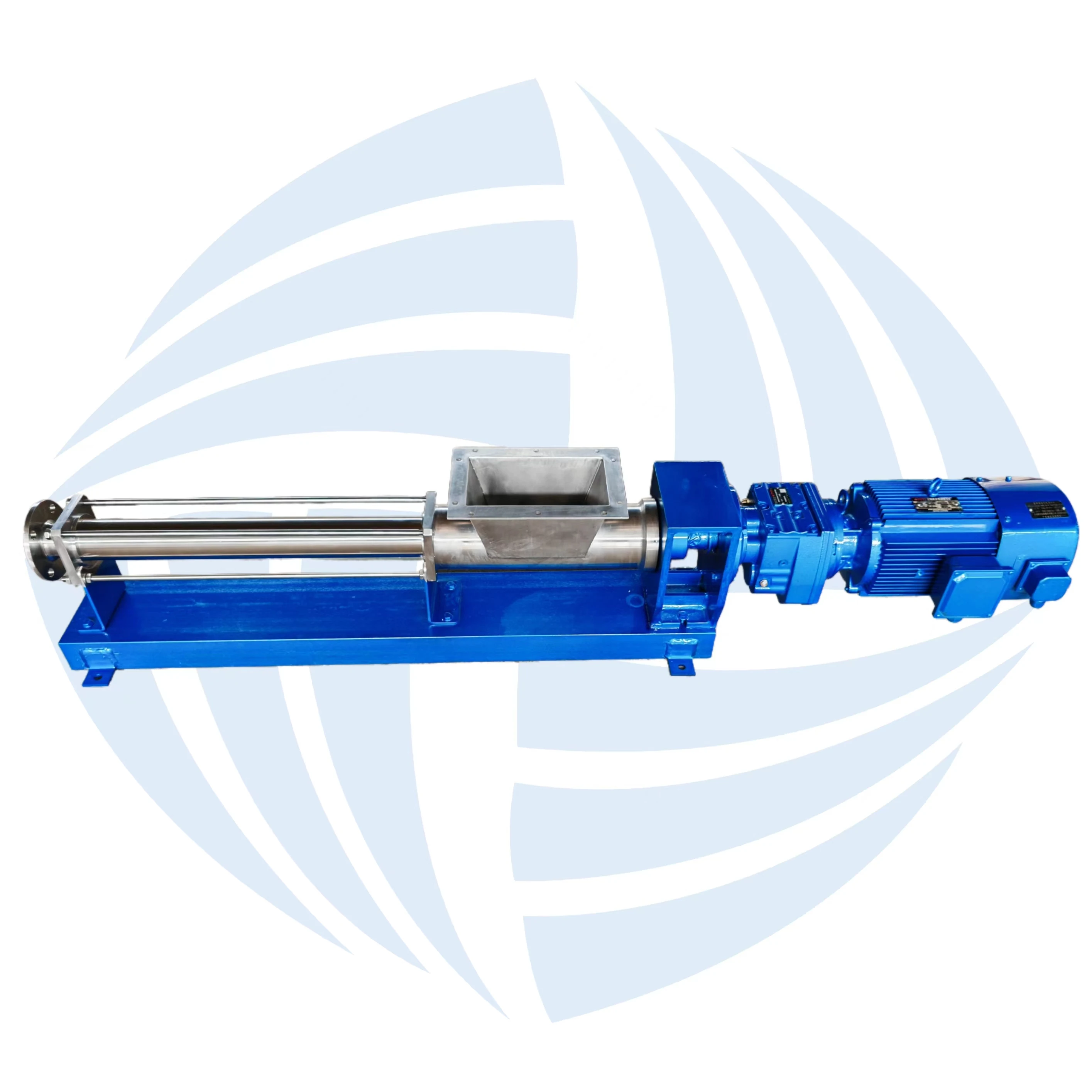 Ronice Food grade  SS304/316 Open Hopper Progressing cavity pump  as Netzsch/Seepex/Mono