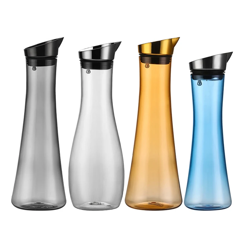 hot sale 1L cooling jar With Lid Heat Resistant Water Bottle Jug for Juice and Iced Tea