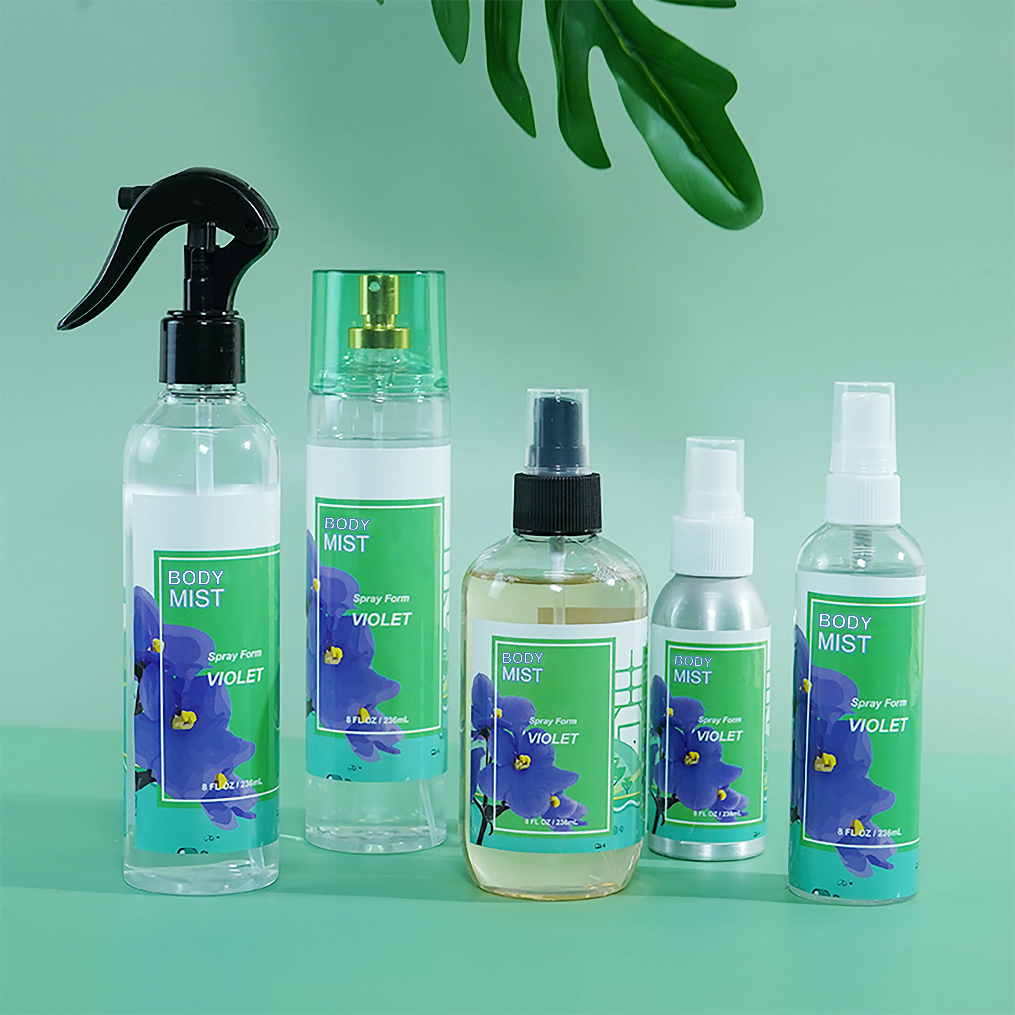 New Development Four Seasons Theme Moisturizing Body Mist Eliminate Antiperspirants Deodorant Perfume Fragrance Body Mist Spray