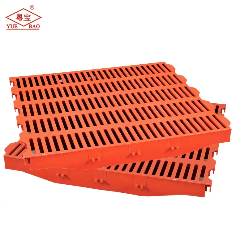 PP Plastic Farming Equipment Pig Poultry Slat Floor Flooring for Pig and Poultry Farming Slat Floor