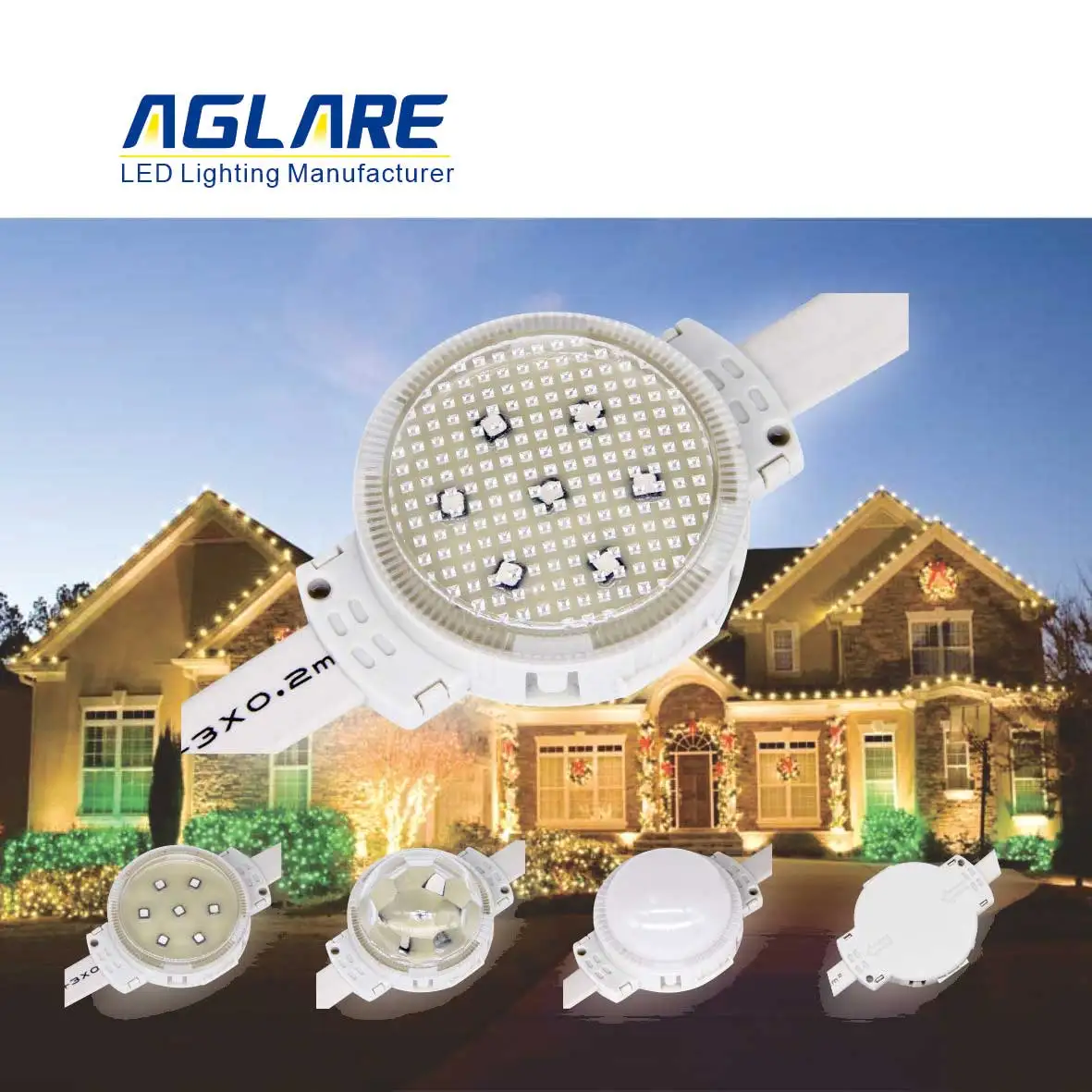 50mm Holiday  Decorative Lighting DC24V RGB Christmas Light Outdoor Waterproof Led Pixel Point Lighting