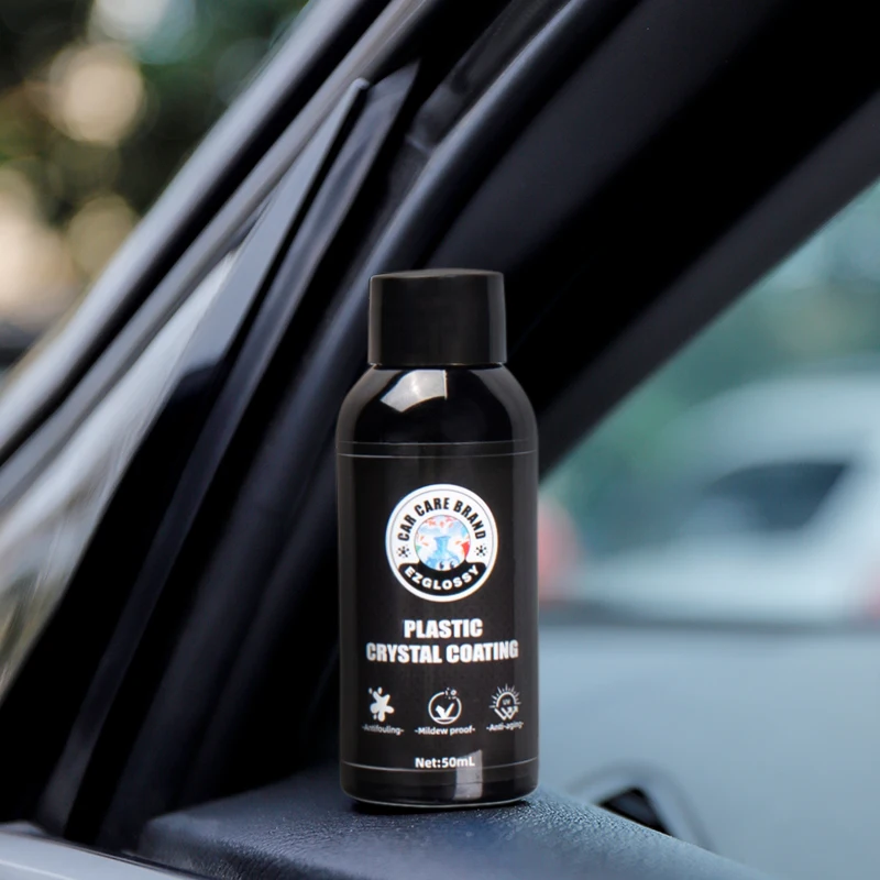 Plastic Rubber Restorer Plastic Dashboard Shine Black  Polish For Cars Plastic Restorer OEM Car Care detailing products