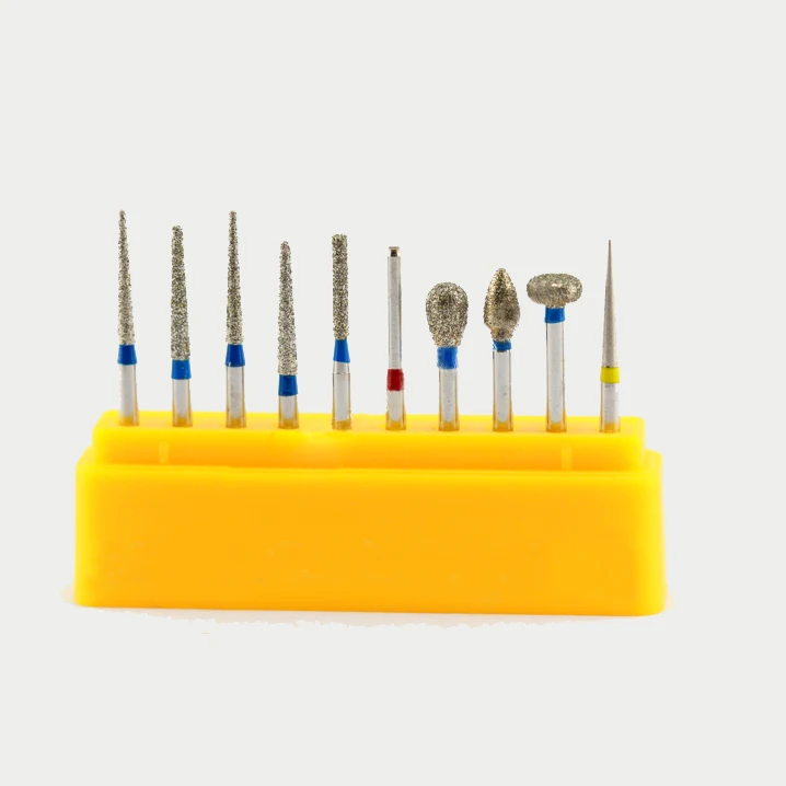 Алмазные Буры для высокоскоростного наконечника, совместимое с маникюрным аппаратом, оптовая продажа медицинских принадлежностей