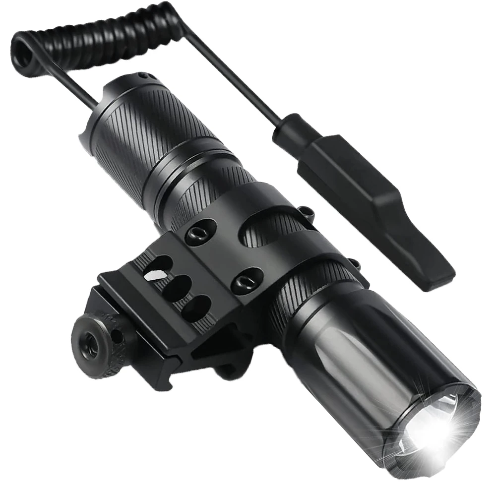 Professional Super Bright 1000LM LED Flashlight Torch Camping 18650 Flashlight Aluminum Tactical LED Flashlight