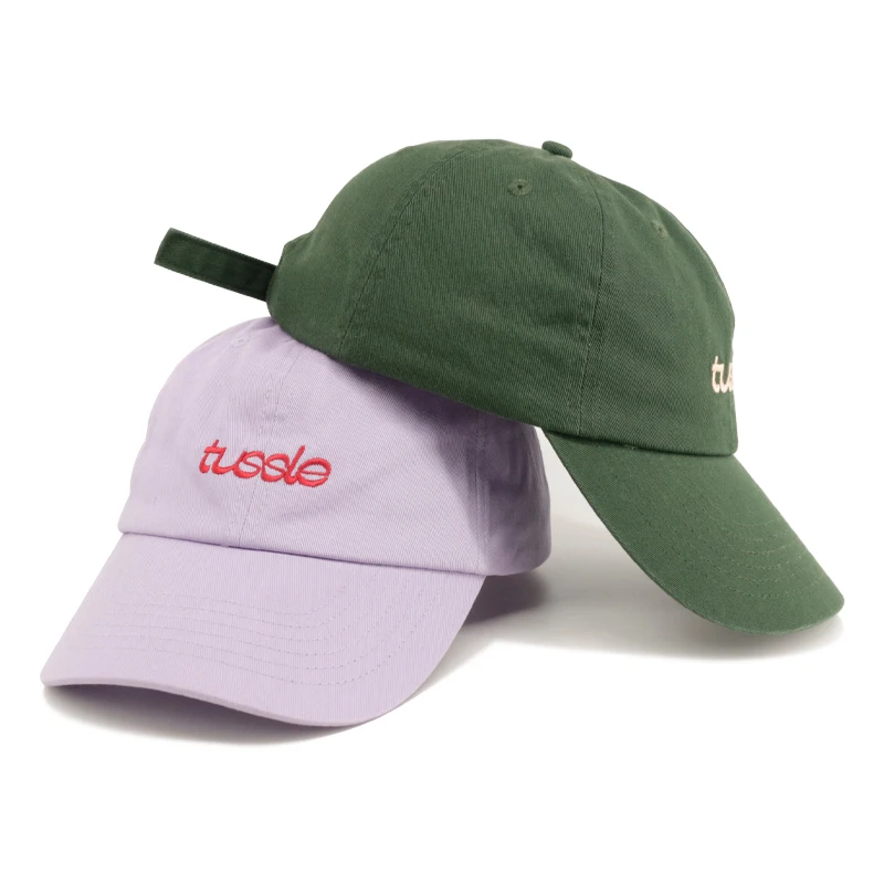 6 панельных неструктурированных шапок хлопковая бейсболка с индивидуальной вышивкой и