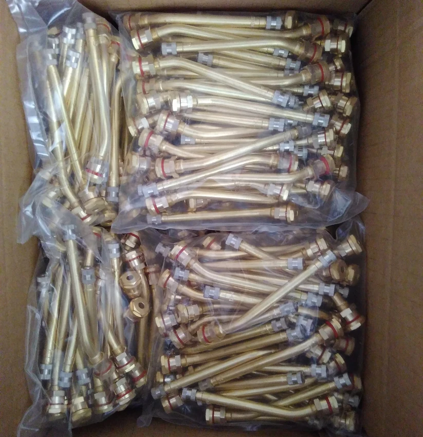 Wheelsky v3.20.1 o ring seal brass clamp in tire valve