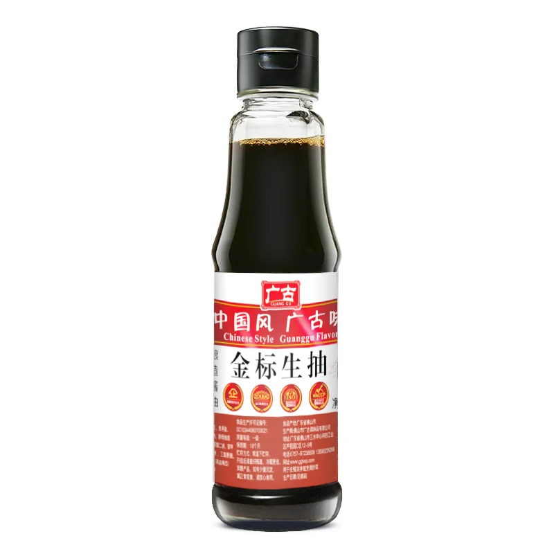 Foshan Food Industry Easy Take Away Table Soy Sauce 150ml Mini Sauce with Certificate for Supermarkets