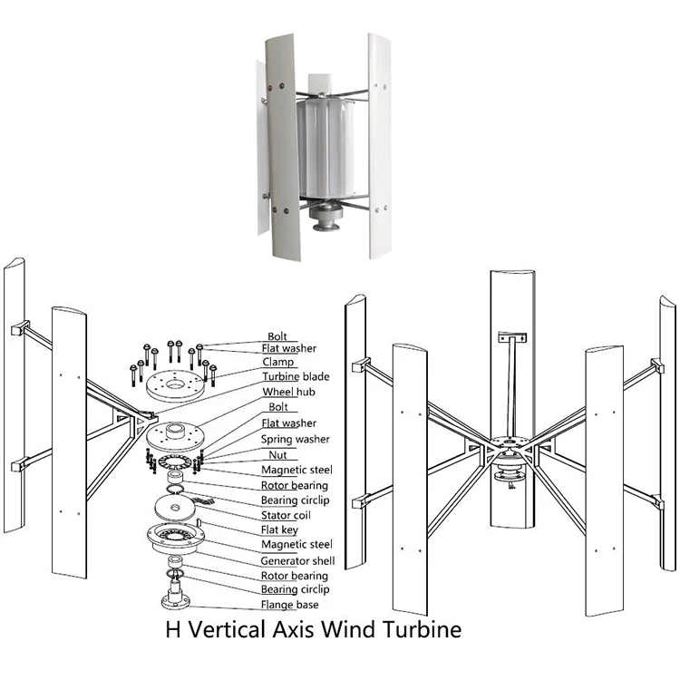 10000 watt Small wind energy power plant generator turbine vertical wind turbine prices