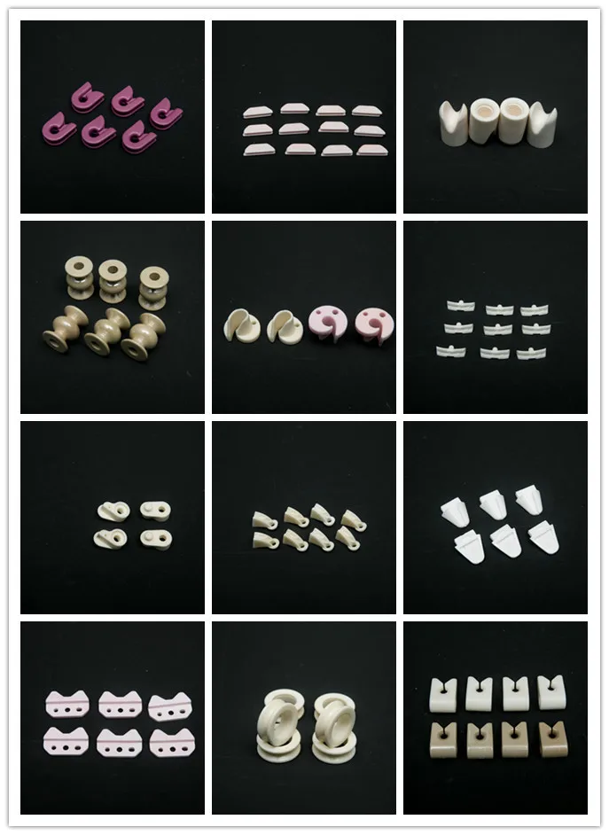 Customized textile machine ceramic part with different shape