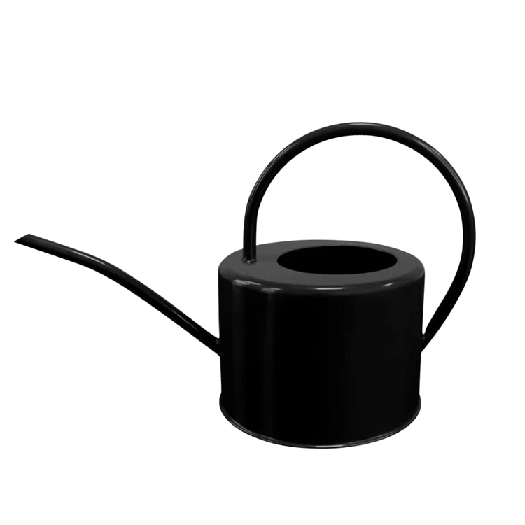 custom wholesale various colors galvanized steel metal 1L garden watering can