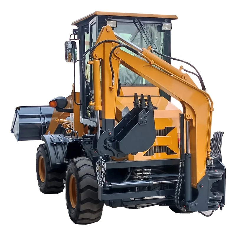 Китайский Подержанный дизель б/у Kubota 4x4 Электрический микро мини 2 тонны 5 тонн фронтальные погрузчики задние экскаваторы-экскаваторы для продажи
