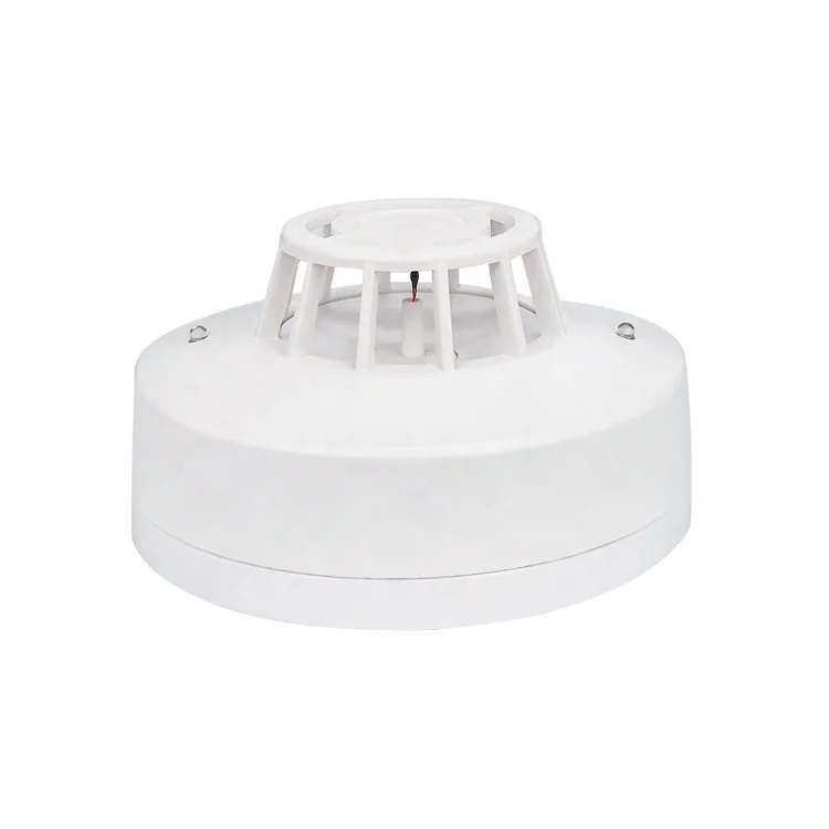 Factory CE Certified Conventional Heat Detector with LED Light Alarm System