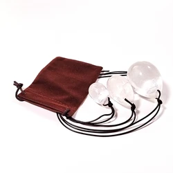 Good Quality the collectibles Drilled Yoni Eggs Quartz Jade Egg for fengshui decoration crystals healing stones