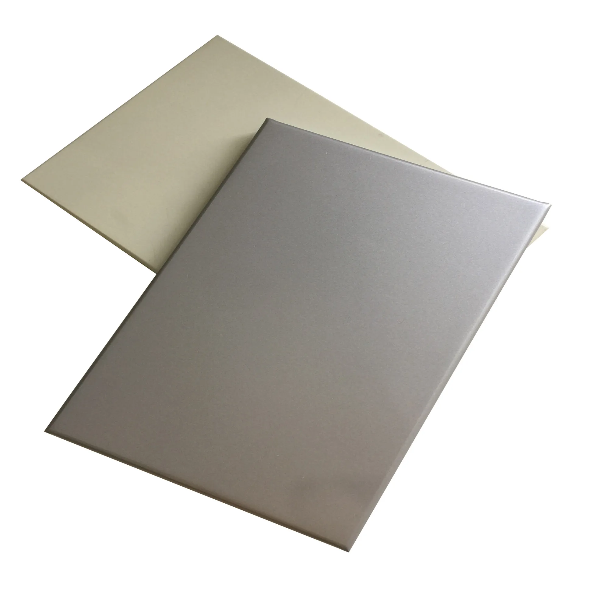 Aluminum veneer with different color
