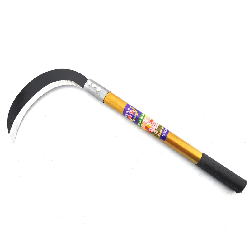 Китай лезвие из углеродистой стали сельскохозяйственный инструмент садовый травяной серп orak