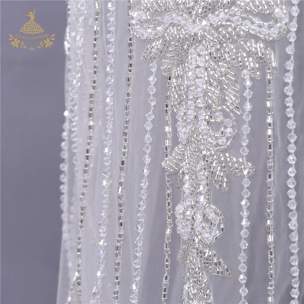Rhinestone Wedding Large dress bead applique party wedding crystal patches