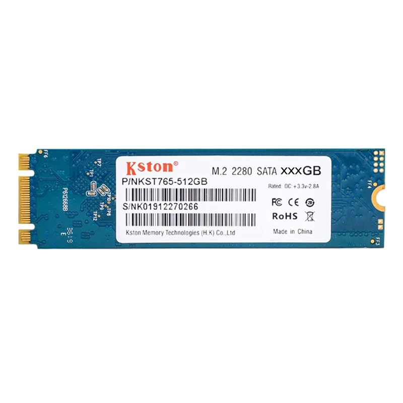 Kston SSD M.2 NGFF 2280 64 120 128 256 512 1 ТБ SATA 6 ГБ/сек. 3D NAND TLC 500 МБ/с. Веб камера для компьютера и ноутбука