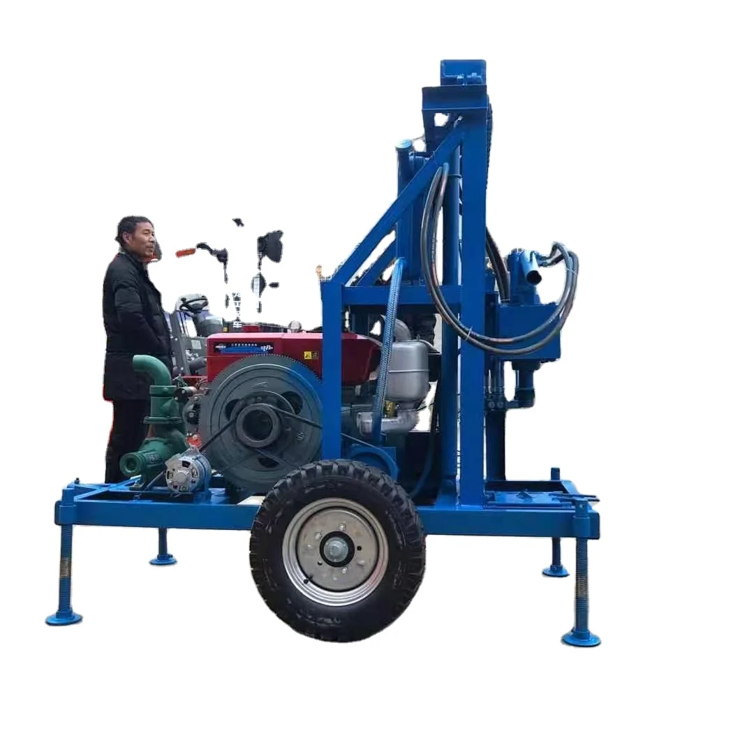 120 м портативные маленькие дизельные буровые установки для продажи в Южной Африке